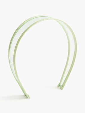 J. Crew Crisp Mint Mesh Headband/NWT